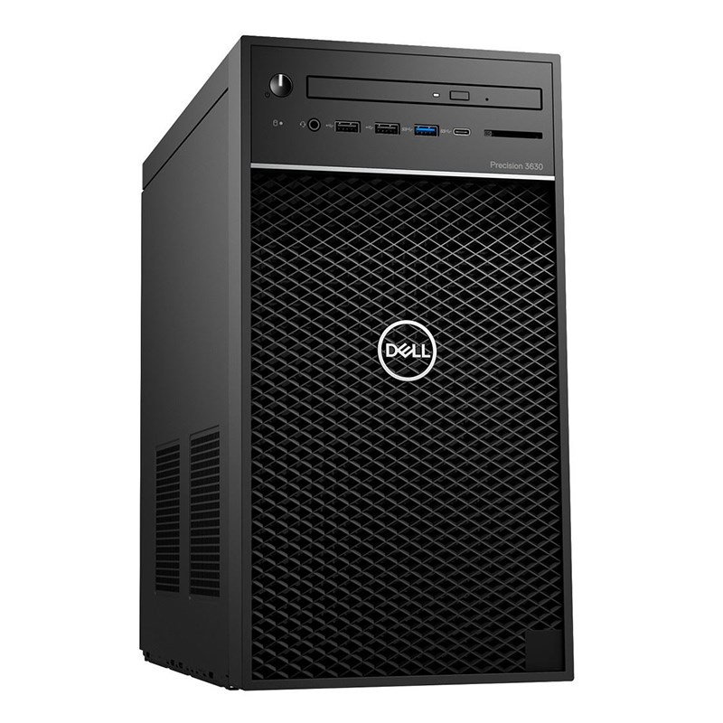 Máy Bộ WorkStation Dell Precision 3630 Mini Tower (42PT3630D05) Xeon E-2124G/ 2x8GB/ 1TB/ NVIDIA Quadro P620 2GB/ 3Yrs Warranty